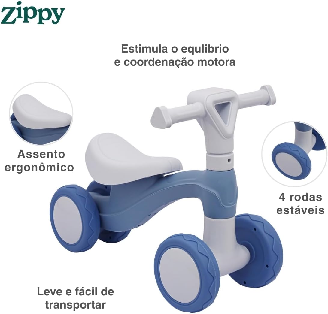 Bicicleta Andador de Equilíbrio Zippy Toys