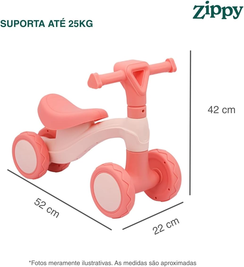 Bicicleta Andador de Equilíbrio Zippy Toys