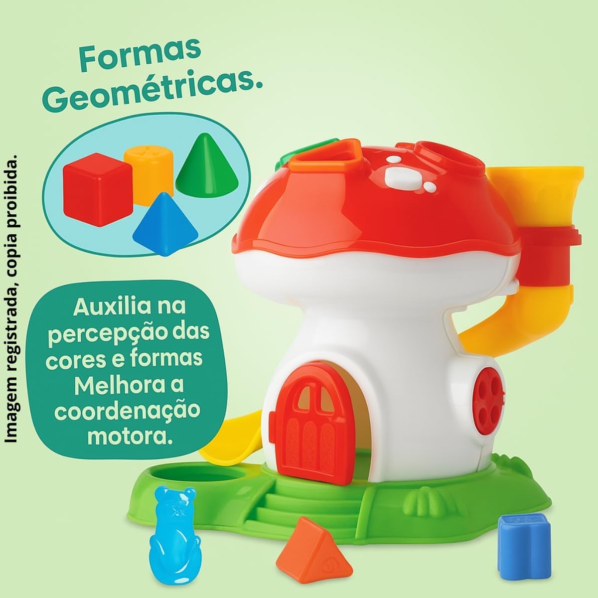 Brinquedos Educativos 1 Ano bebe Com Encaixes Formas Casinha Cores Didaticas Infantil Brinquedo Criança Interativo