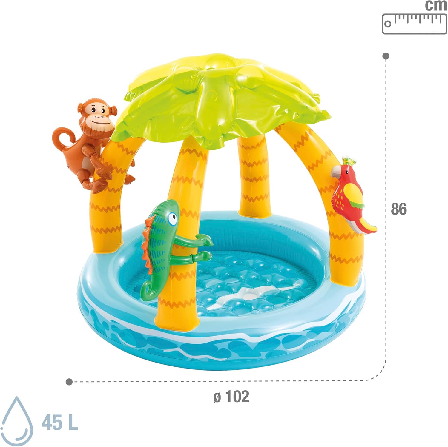 Intex tropical island 58417NP piscinas para bebés (102 x 86 cm)