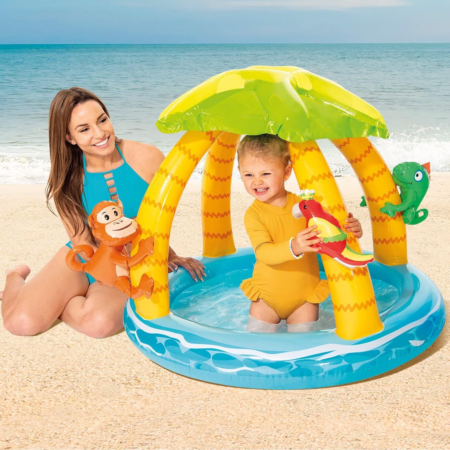 Intex tropical island 58417NP piscinas para bebés (102 x 86 cm)